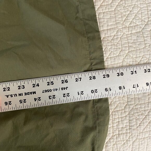 TecH20 Guide Series Hooded Waterproof Breathable Green Nylon Full Zip Raincoat L - Picture 7 of 11